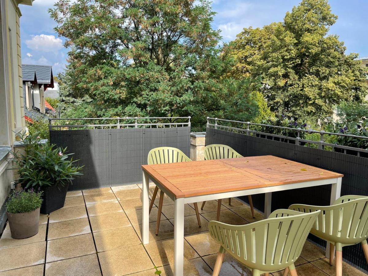 Helle Terrassenwohnung In Traumlage Von Dresden Luaran gambar